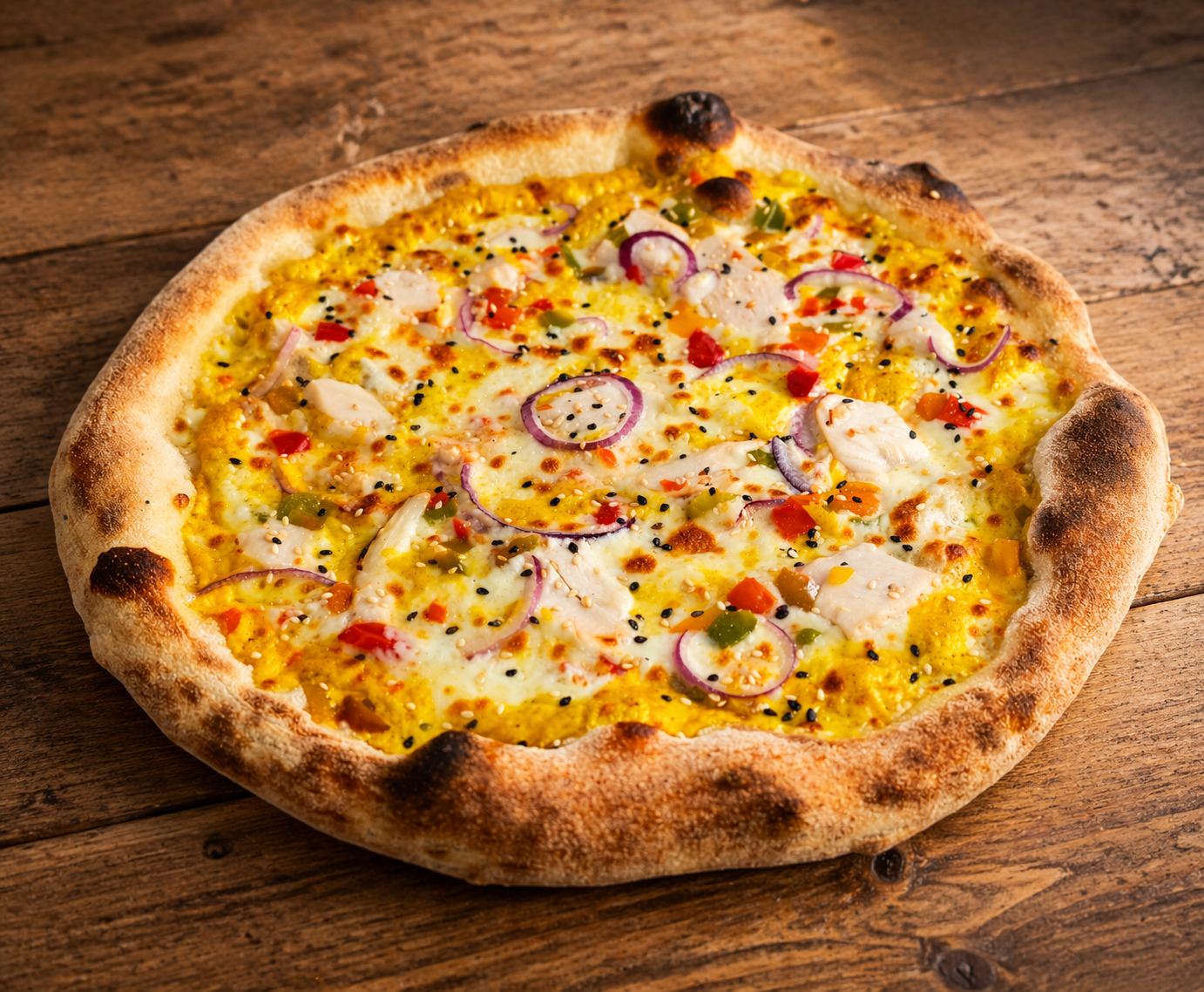 Pizza CurCurry de CasaPizza Aurillac